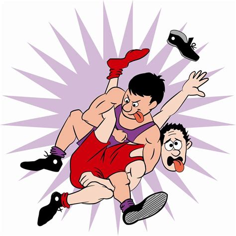 mixed wrestling cartoon|Wrestling Cartoon Images .